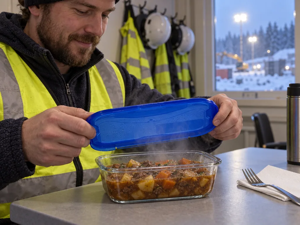 Användning matlåda: Pyrex Cook & Go 0,8 l i vardagen