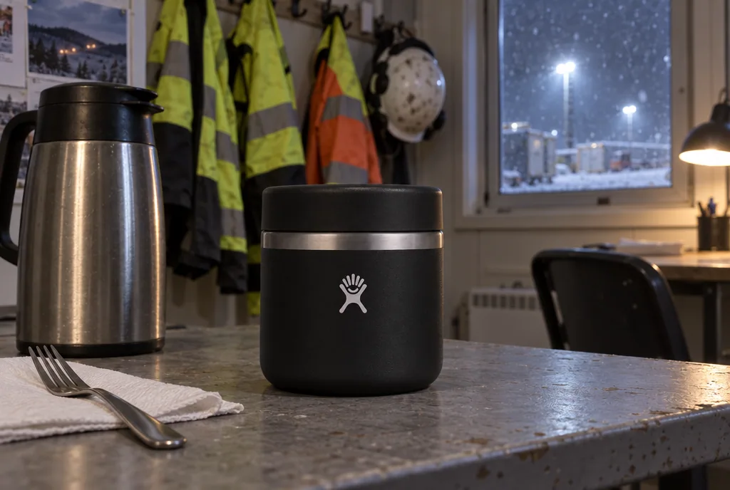 testx.se testar Hydro Flask Food Jar 591 ml: bästa för varm lunch utan mikro i vardagsmiljö
