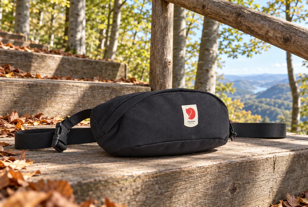 testx.se testar Fjällräven Ulvö Hip Pack Medium: midjeväska bäst i test i vardagsmiljö