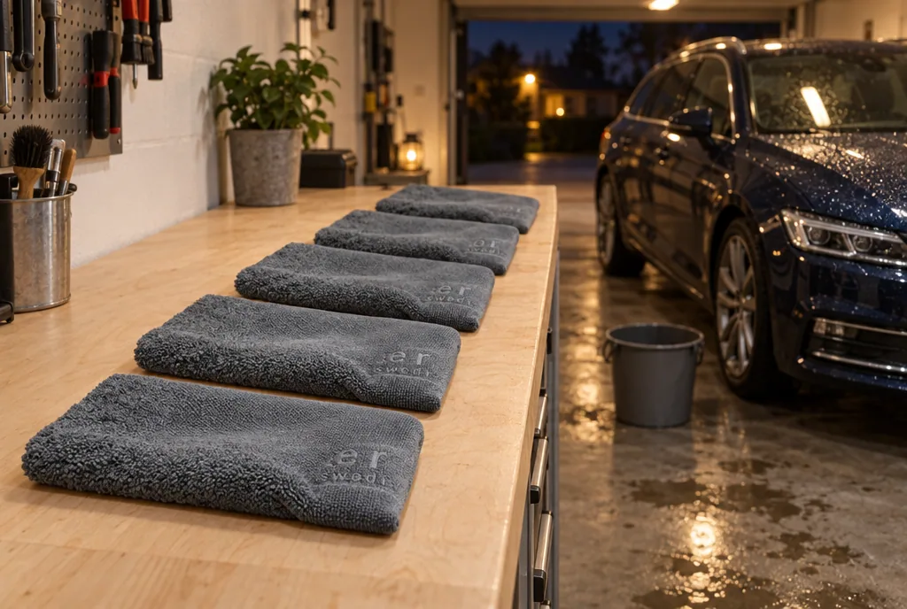 testx.se testar Tershine Mikrofiber Fluff: bästa för bilen i vardagsmiljö