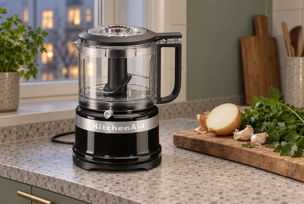 testx.se testar KitchenAid 5KFC3516EOB: minihackare bäst i test i vardagsmiljö