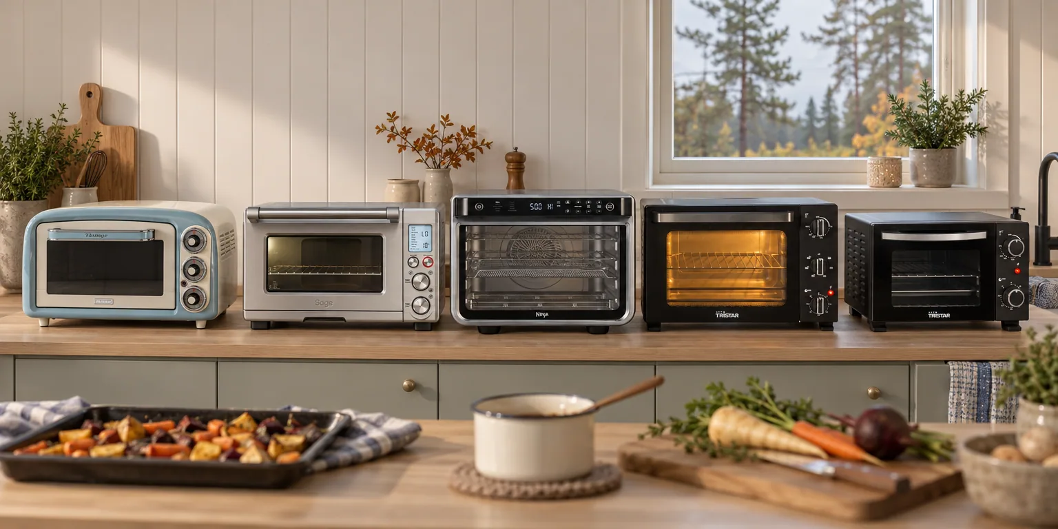 Testvinnarna från testet av miniugn: Ariete Vintage 979, Sage The Smart Oven Pro, Ninja Foodi DT200EU, TriStar OV-3660, TriStar OV-3610