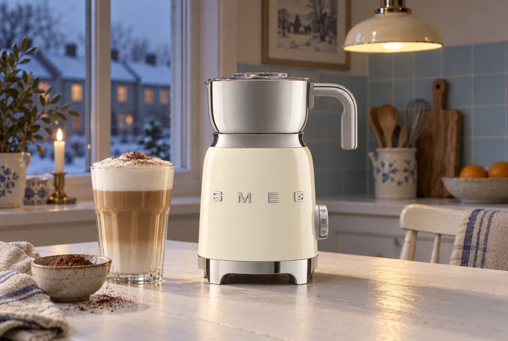 testx.se testar Smeg MFF11 50's Style: mjölkskummare bäst i test i vardagsmiljö