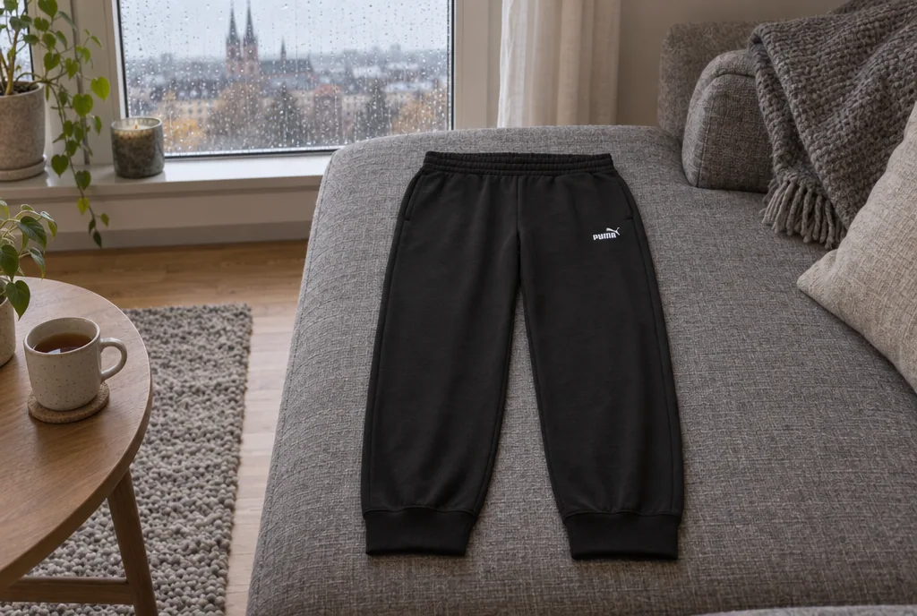 testx.se testar Puma Essentials No. 1 Logo Sweatpants: bästa billiga i vardagsmiljö
