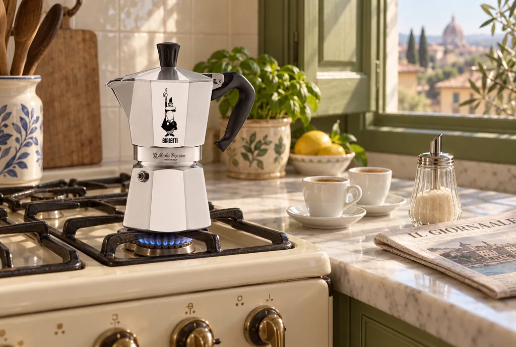 testx.se testar Bialetti Moka Express 3 koppar: mokabryggare bäst i test i vardagsmiljö