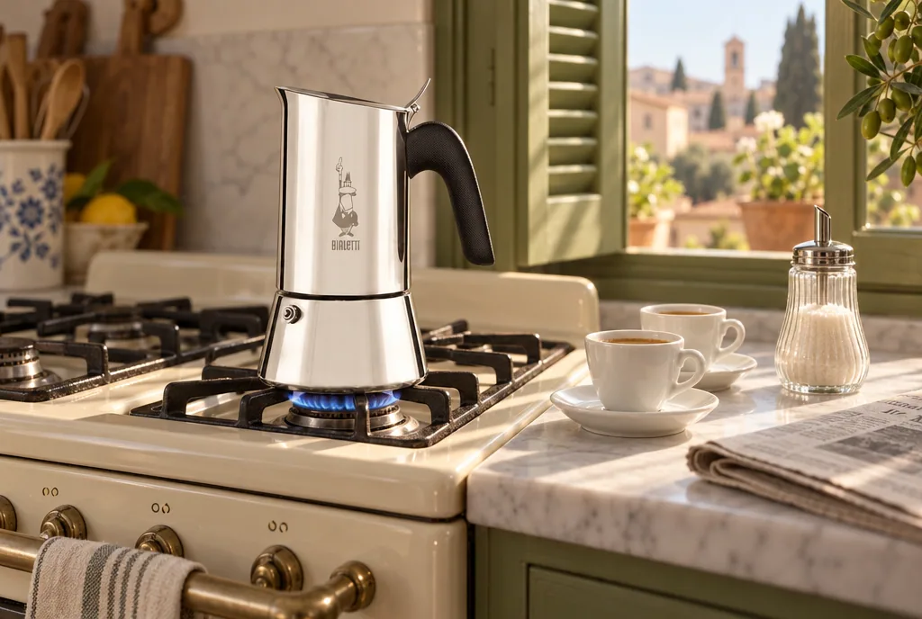 testx.se testar Bialetti Venus 4 Cup: bästa för induktionshäll i vardagsmiljö