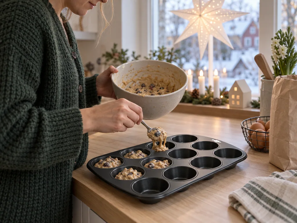 Användning muffinsform: Kaiser Inspiration 12 muffins i vardagen