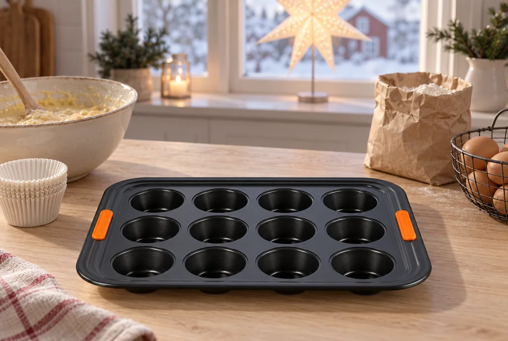 testx.se testar Le Creuset non-stick 12 muffins: bästa premiumvalet i vardagsmiljö