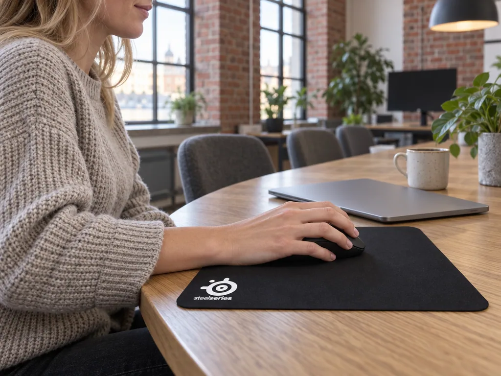 Användning musmatta: SteelSeries QcK i vardagen