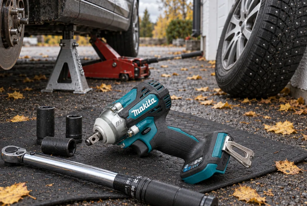 testx.se testar Makita DTW300Z Solo: mutterdragare bäst i test i vardagsmiljö