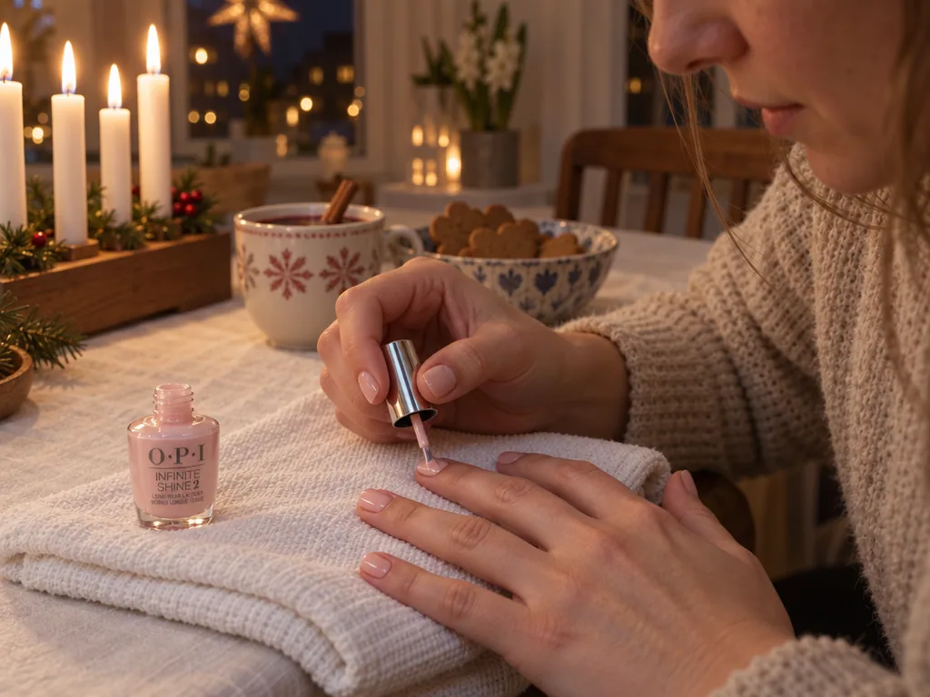 Användning nagellack: OPI Infinite Shine Bubble Bath i vardagen