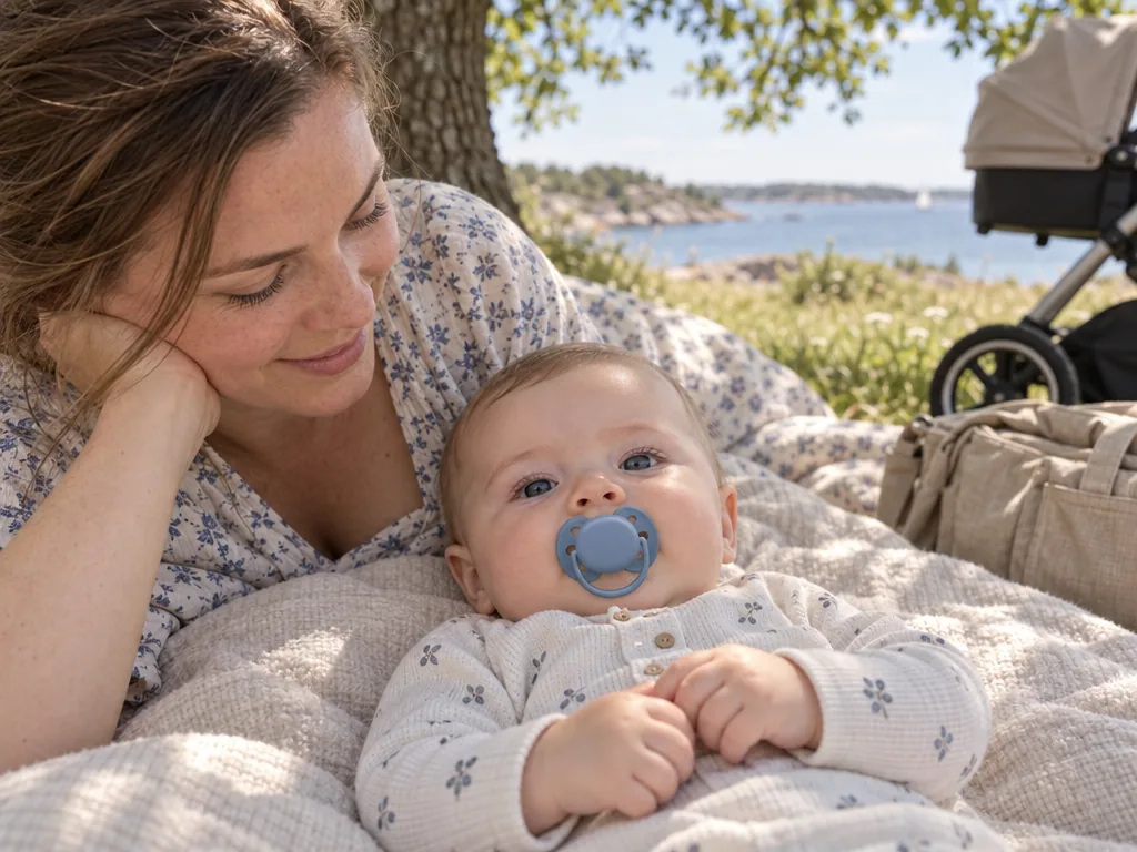 Användning napp: Philips Avent Ultra Soft 6-18 mån i vardagen