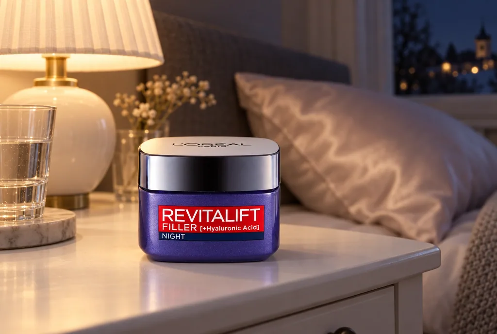 testx.se testar L'Oréal Paris Revitalift Filler Night: bästa billiga i vardagsmiljö