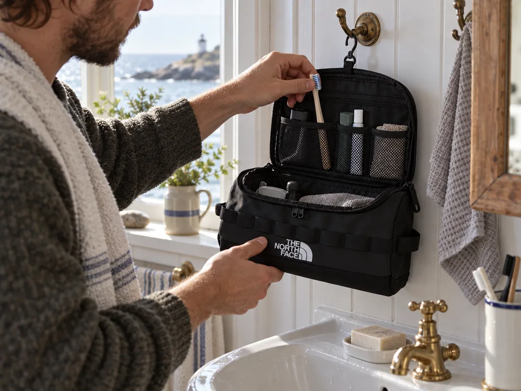 Användning necessär: The North Face Base Camp Travel Canister L i vardagen