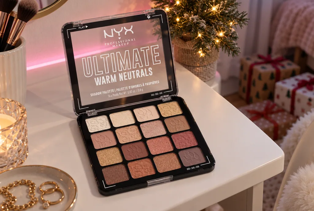 testx.se testar NYX Ultimate Shadow Palette Warm Neutrals: ögonskugga bäst i test i vardagsmiljö
