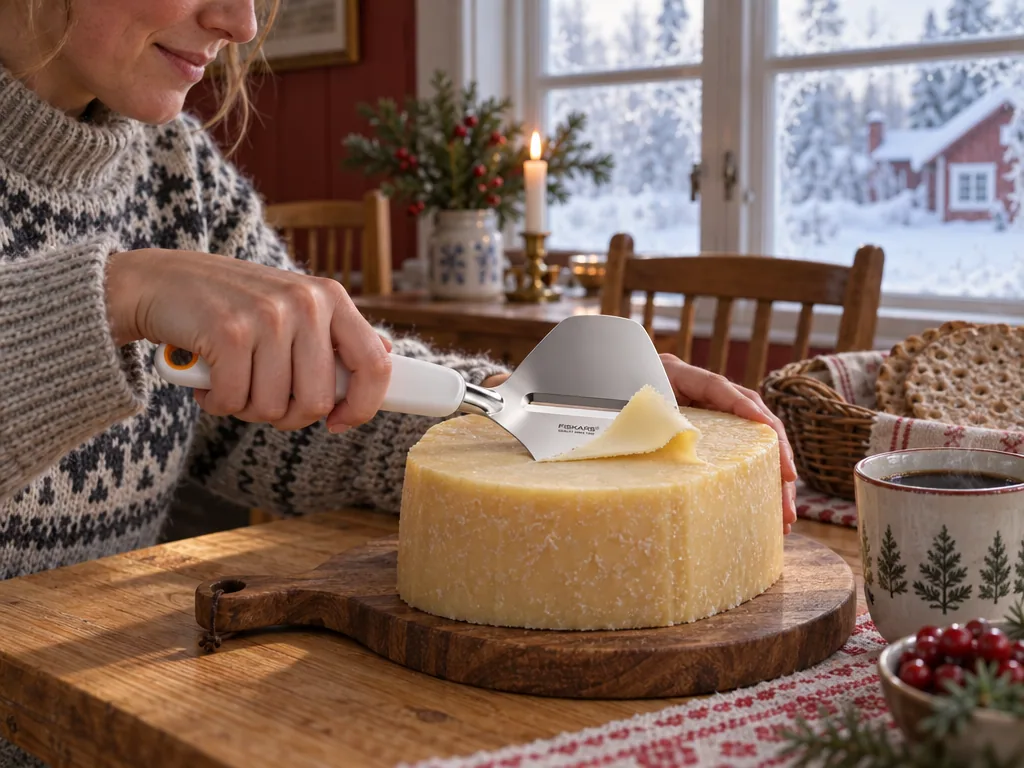 Användning osthyvel: Fiskars Functional Form Osthyvel i vardagen