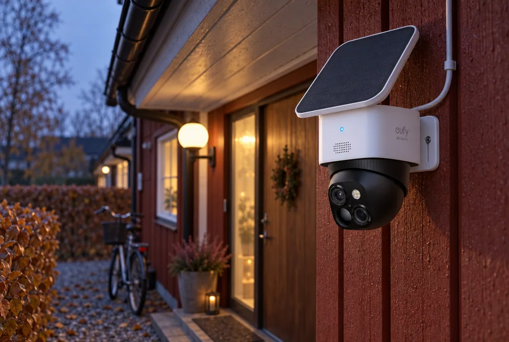 testx.se testar Eufy SoloCam S340: övervakningskamera bäst i test i vardagsmiljö