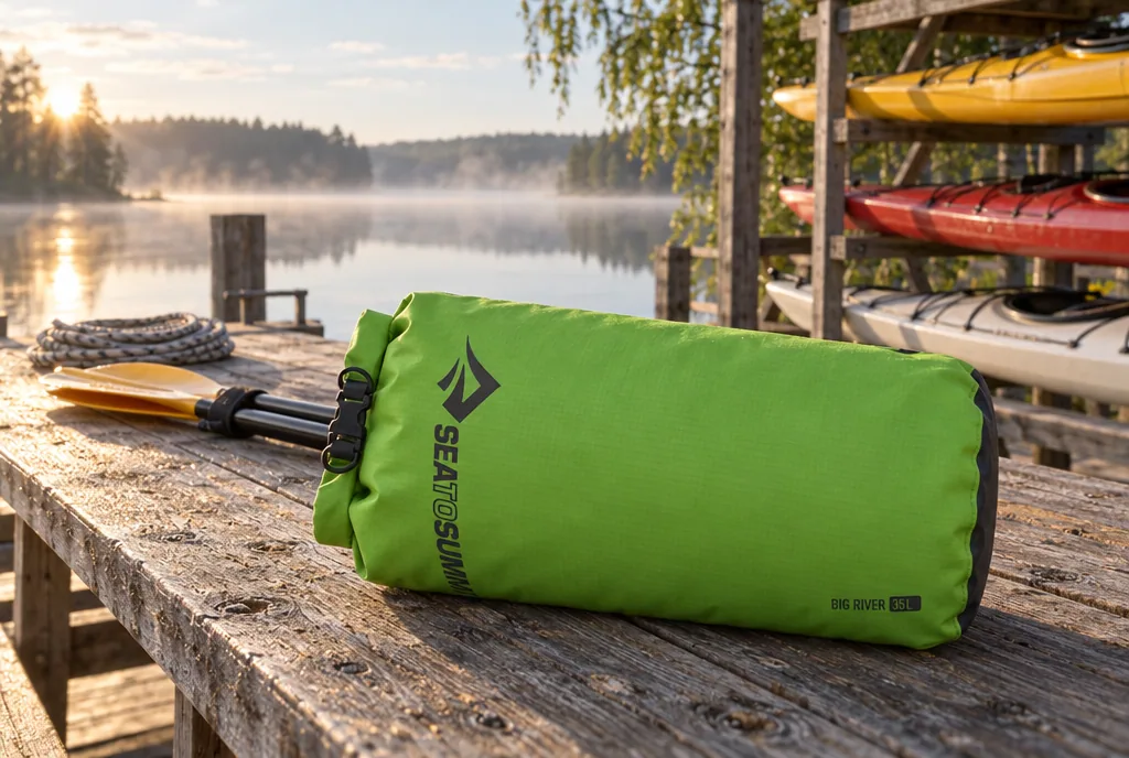 testx.se testar Sea to Summit Big River Dry Bag 35L: bästa premiumvalet i vardagsmiljö