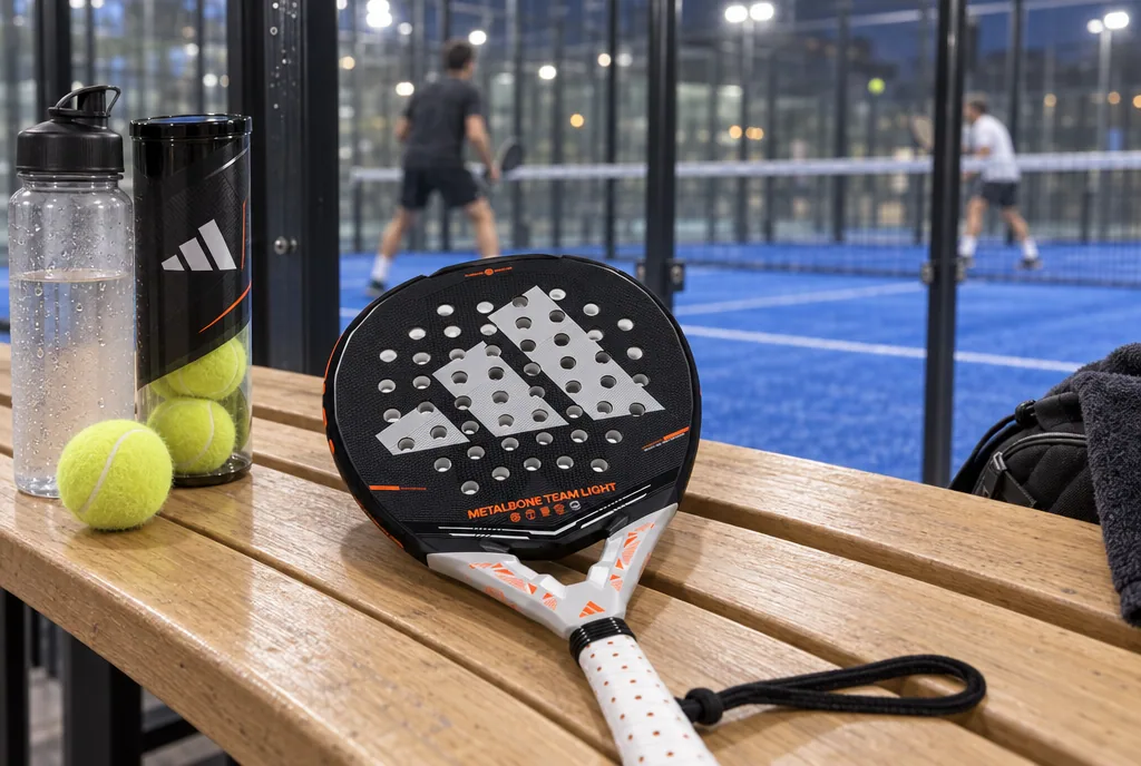 testx.se testar adidas Metalbone Team Light 2026: bästa kontrollracketen i vardagsmiljö