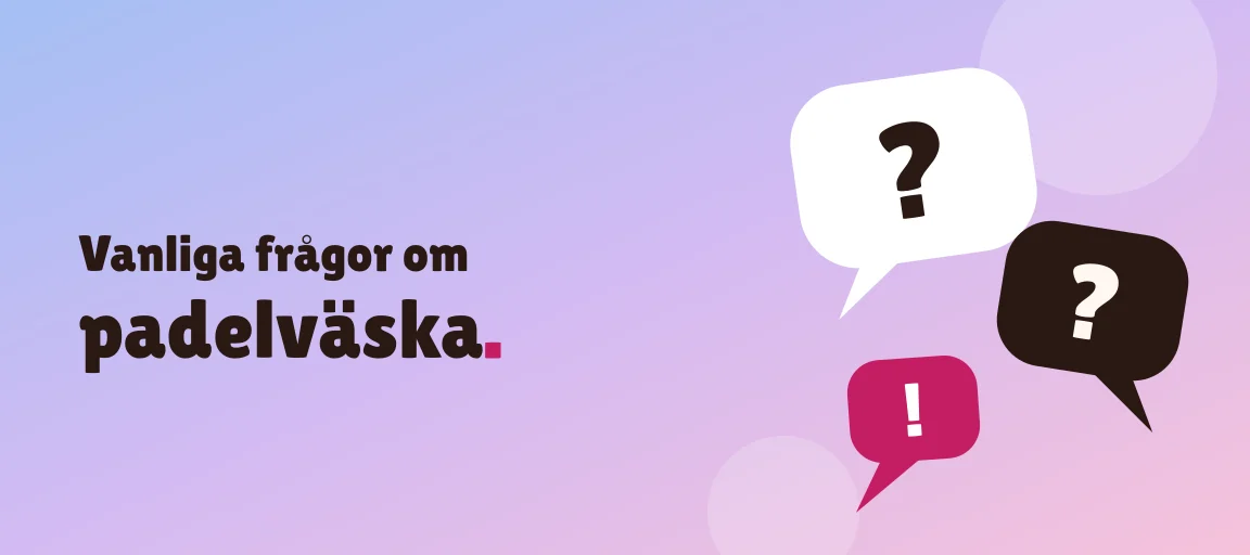 Vanliga frågor om padelväska