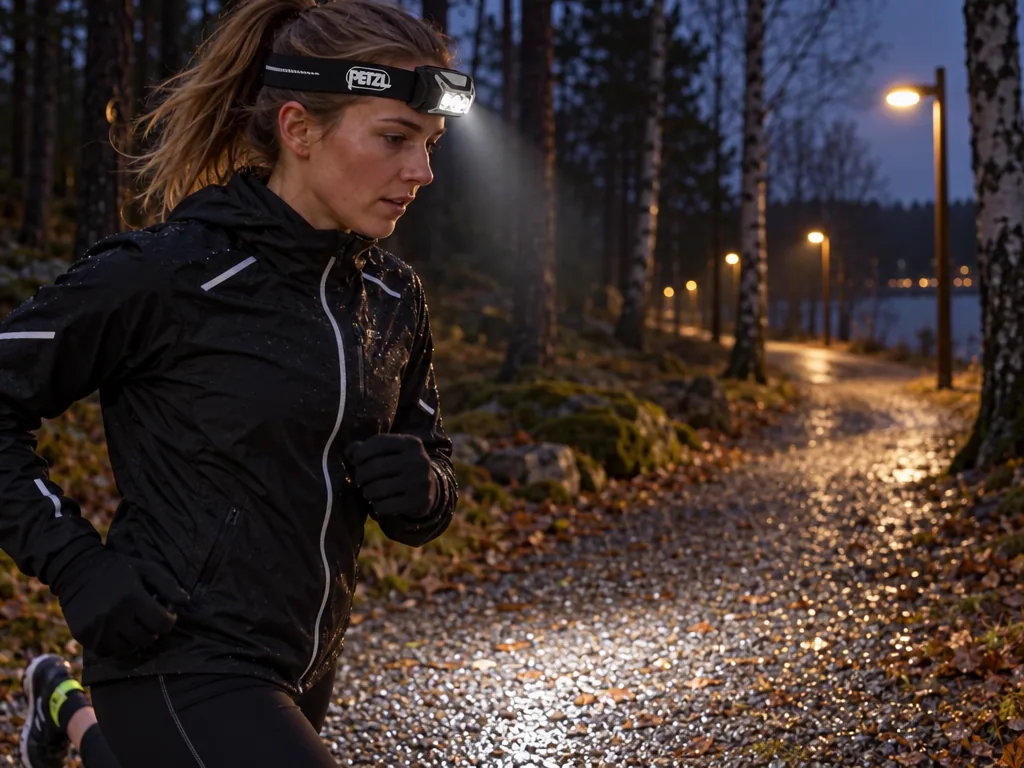 Användning pannlampa: Petzl Actik Core i vardagen
