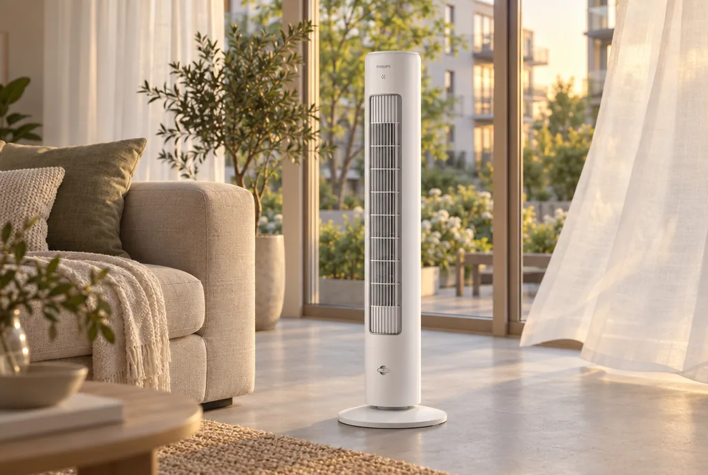 testx.se testar Philips Tornfläkt 5000-serien: kundfavoriten i vardagsmiljö