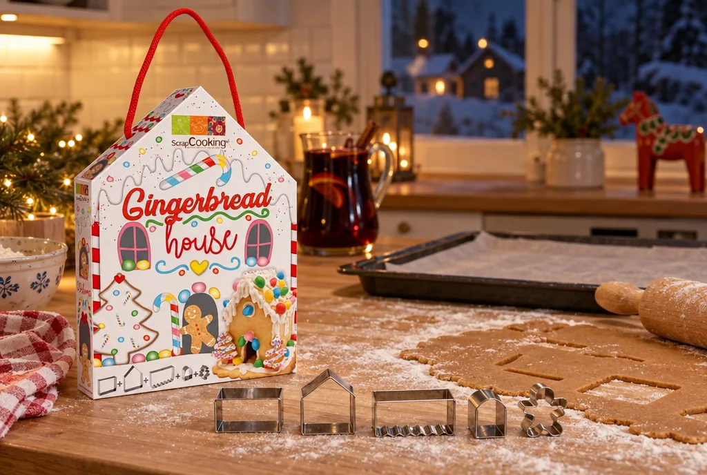 testx.se testar ScrapCooking Pepparkakshus 5 delar: bästa för pepparkakshus i vardagsmiljö