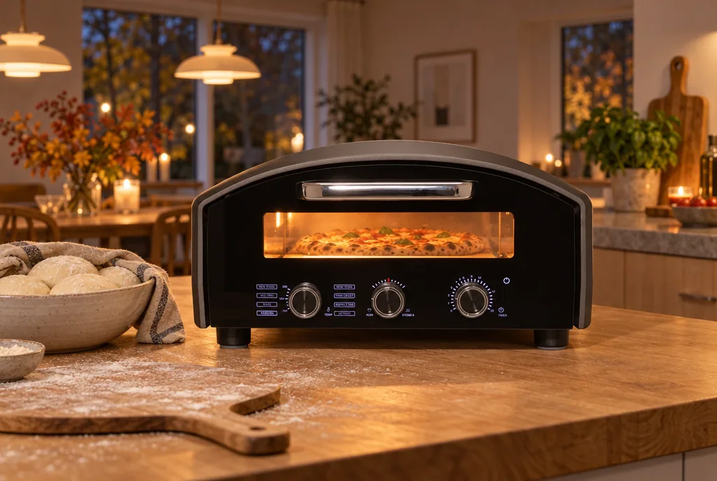 testx.se testar Mustang Astroni 14: bästa elektriska pizzaugnen i vardagsmiljö