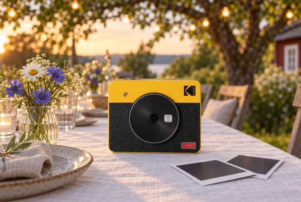 testx.se testar Kodak Mini Shot 3 Retro: bästa skrivarkameran i vardagsmiljö