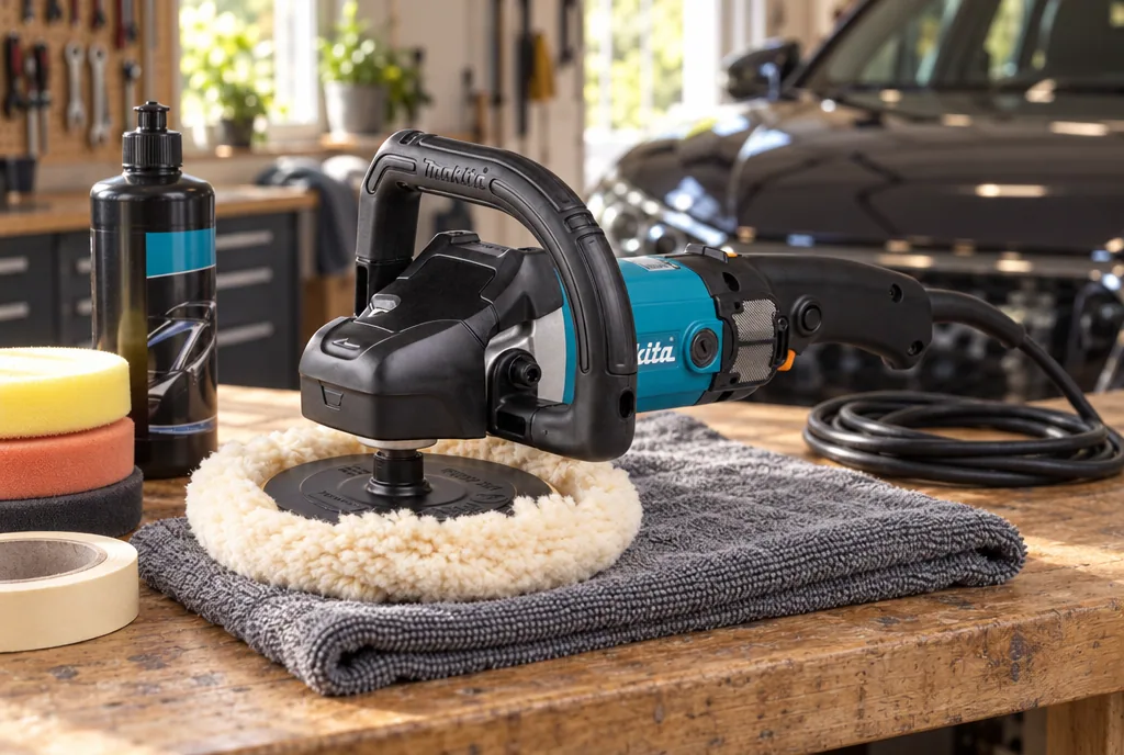 testx.se testar Makita 9237CB: bästa rotationspolermaskin i vardagsmiljö