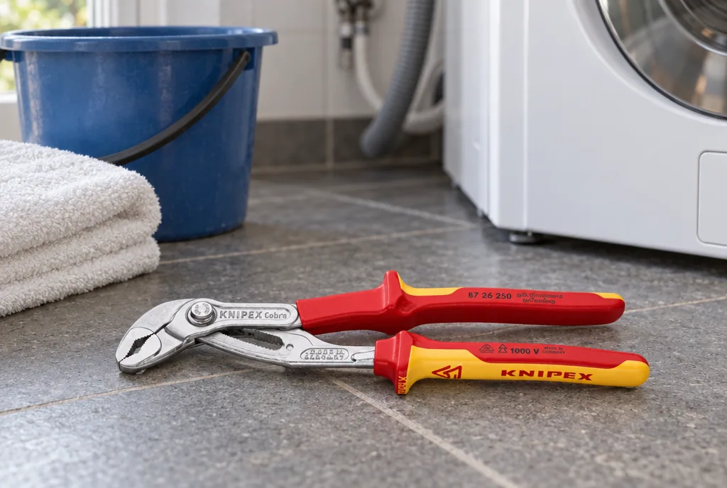 testx.se testar Knipex Cobra VDE 87 26 250: bästa isolerade valet i vardagsmiljö