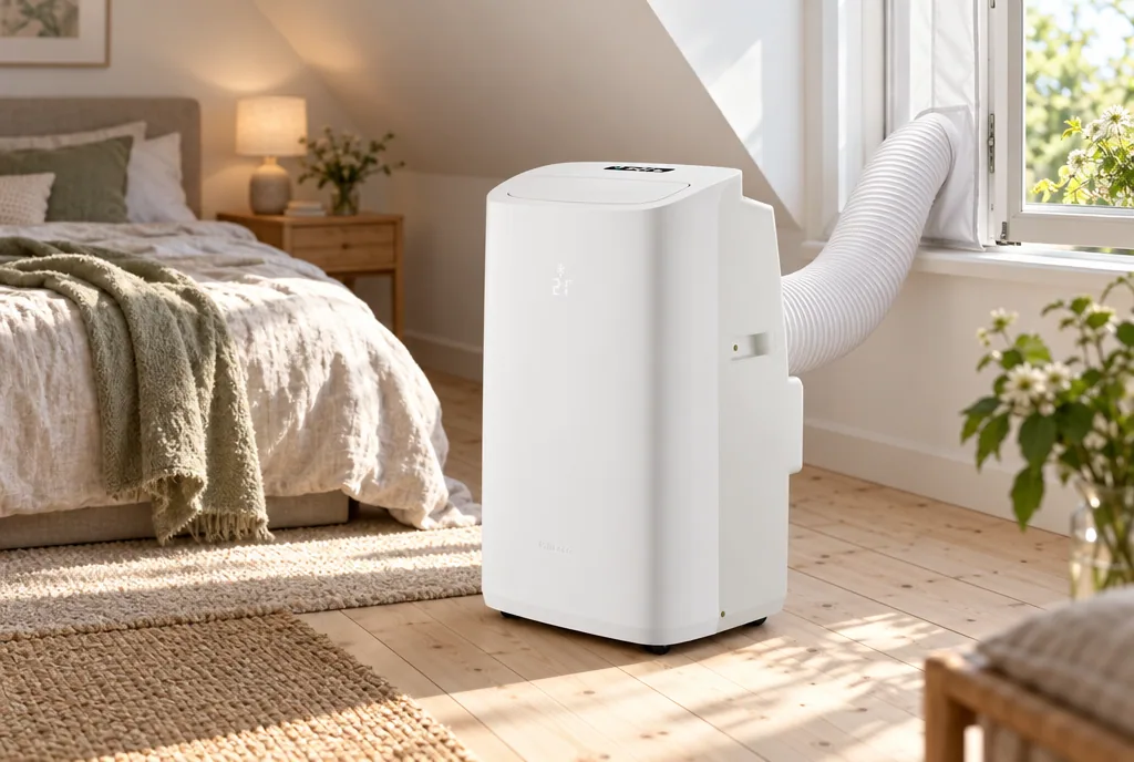 testx.se testar Meaco Portable Ac Meacocool Cirro Inverter 14000btu: bästa för sovrummet i vardagsmiljö