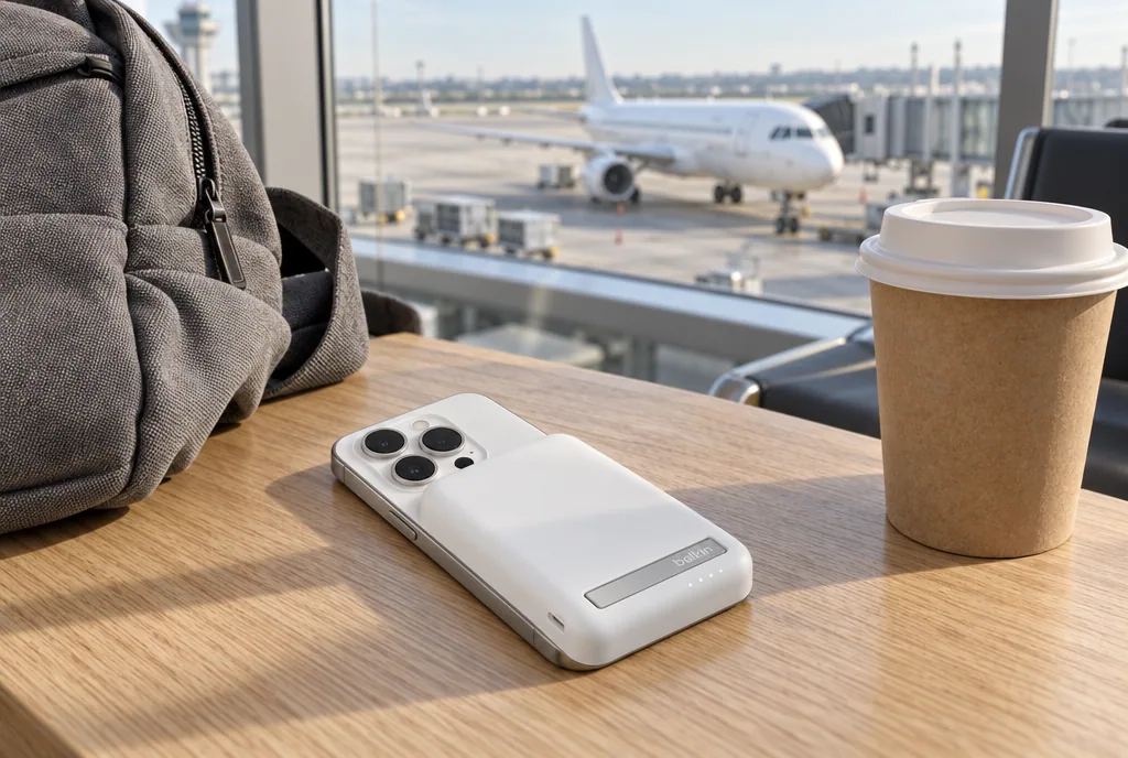testx.se testar Belkin BoostCharge Pro Qi2 10K: bästa magnetiska powerbanken i vardagsmiljö