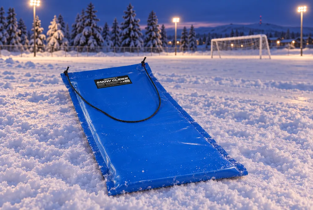 testx.se testar SportMe Snow Glider 125 cm: bästa åkmadrassen i vardagsmiljö