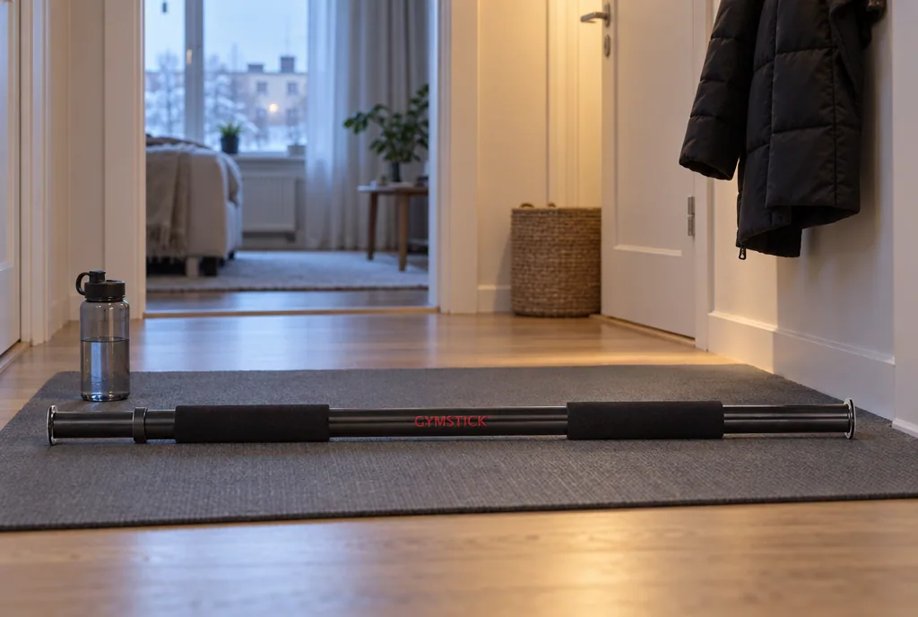 testx.se testar Gymstick Active Chin Up Bar: bästa billiga i vardagsmiljö