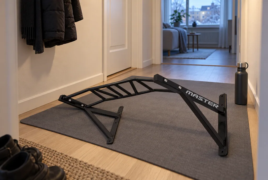 testx.se testar Master Fitness Pro Chin Up Bar: bästa premiumvalet i vardagsmiljö