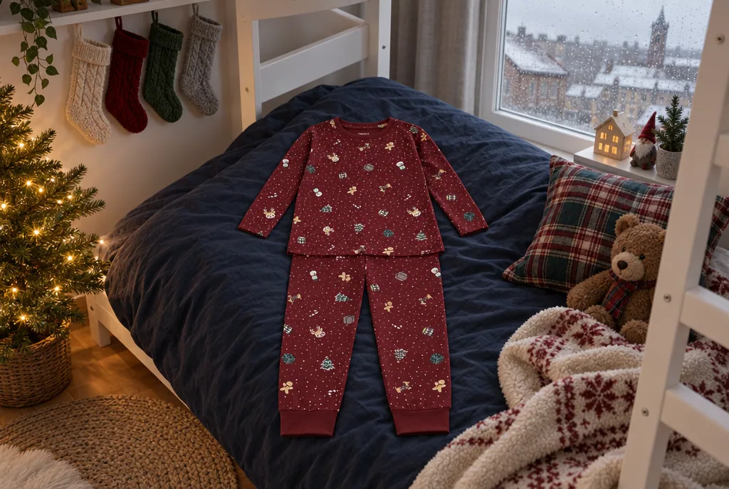 testx.se testar Name It Jul Sovset: bästa julpyjamasen i vardagsmiljö