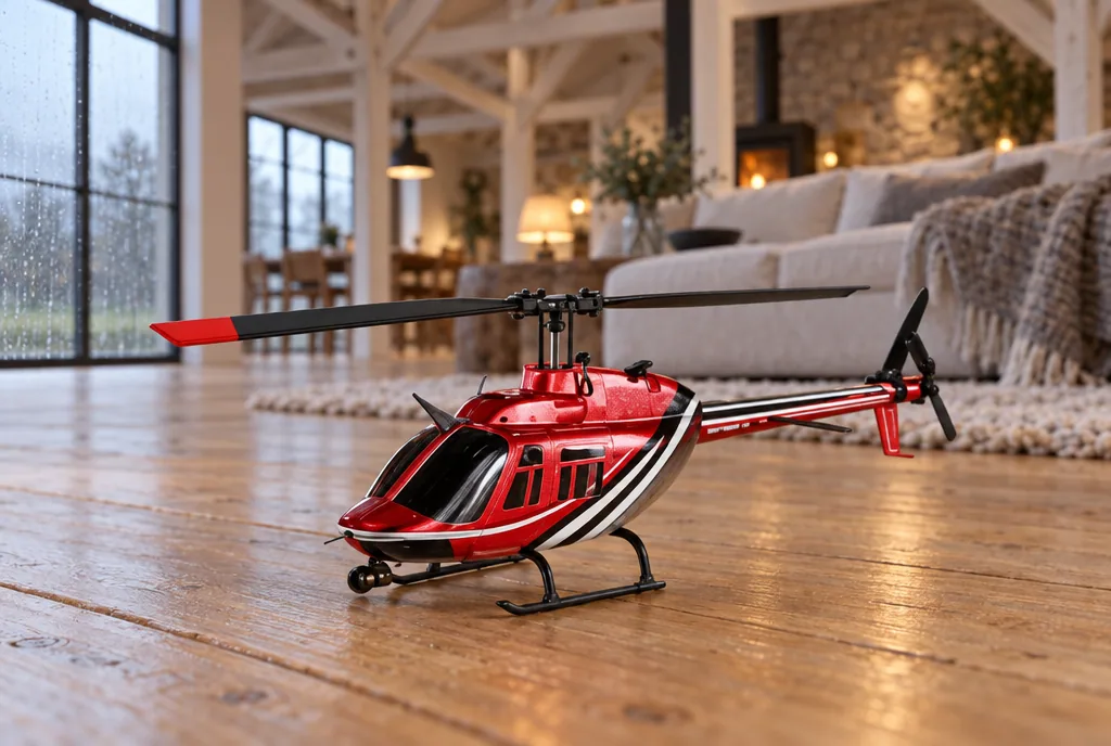 testx.se testar Amewi Bell 206 Jet Ranger CP: bästa steget till kollektiv stigning i vardagsmiljö