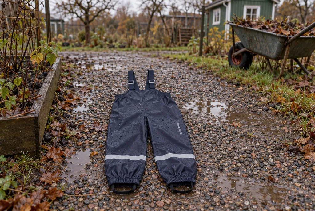 testx.se testar Didriksons Plaskeman: bästa galonbyxan för de minsta i vardagsmiljö