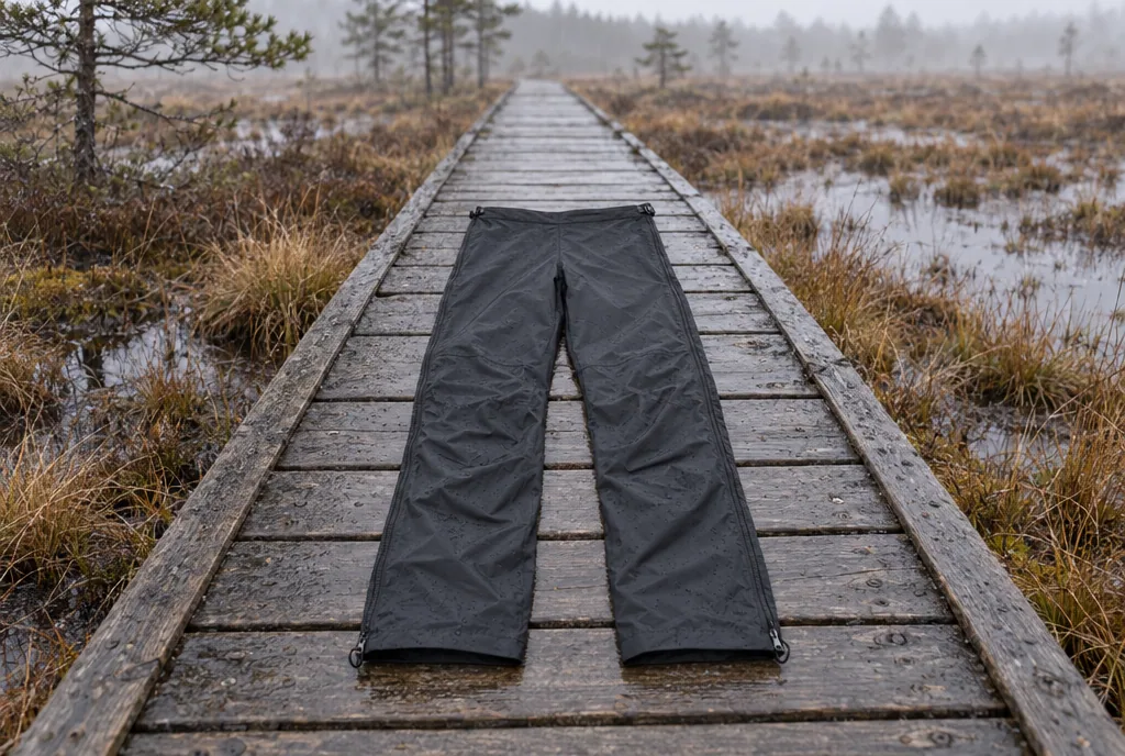 testx.se testar Rab Downpour Pants: regnbyxor bäst i test i vardagsmiljö