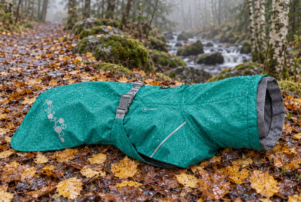 testx.se testar Hurtta Monsoon Coat II ECO: bästa miljövalet i vardagsmiljö