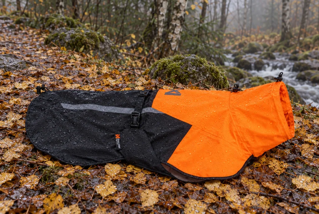 testx.se testar Non-stop dogwear Fjord Raincoat 2.0: regnjacka hund bäst i test i vardagsmiljö