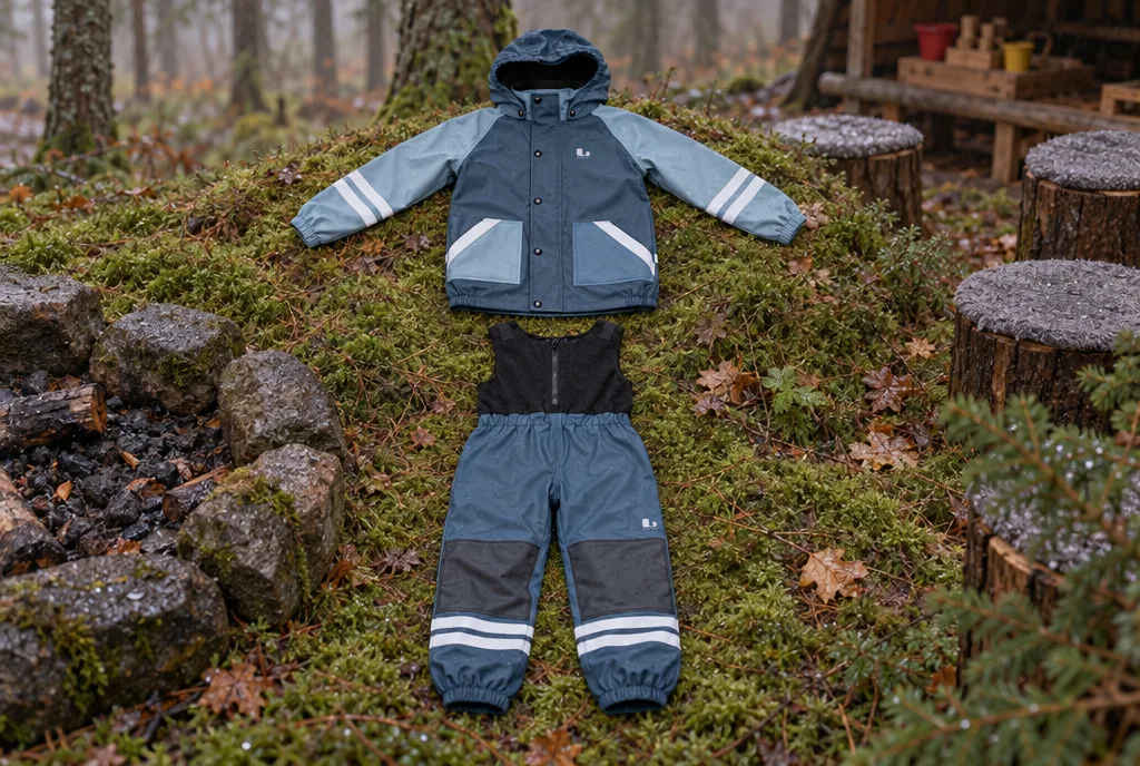 testx.se testar Lindberg Fagerhult Rain Set Fleece: bästa fodrade med fickor i vardagsmiljö