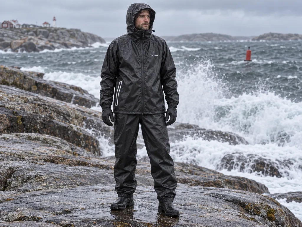 Användning regnställ: Tretorn Packable Rainbreaker Set i vardagen