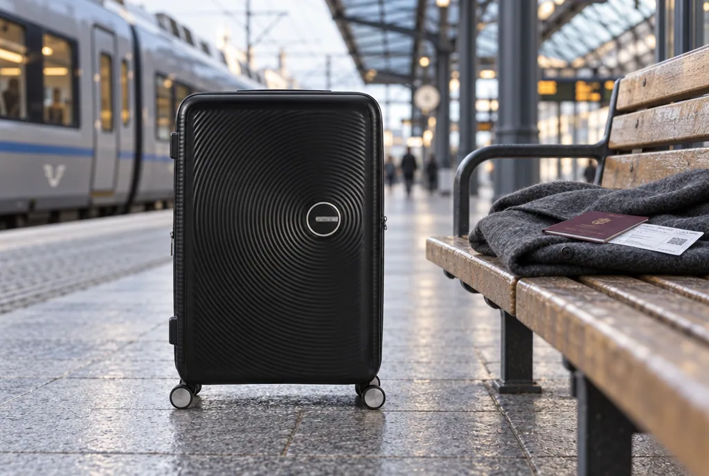 testx.se testar American Tourister SoundBox 67 cm: bästa billiga i vardagsmiljö