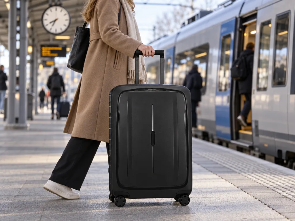 Användning resväska: Samsonite Essens 69 cm i vardagen