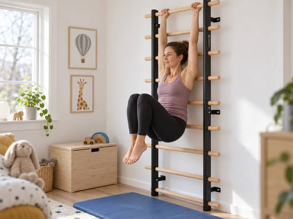 Användning ribbstol: Abilica Premium WallBar i vardagen