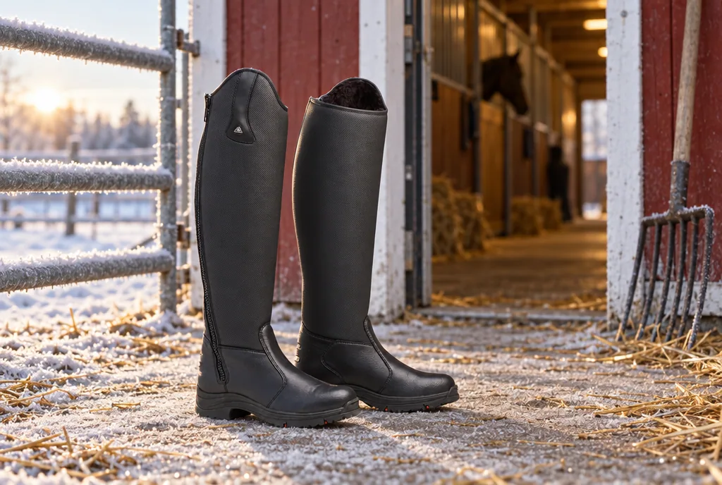 testx.se testar Mountain Horse Active Winter High Rider: ridskor bäst i test i vardagsmiljö