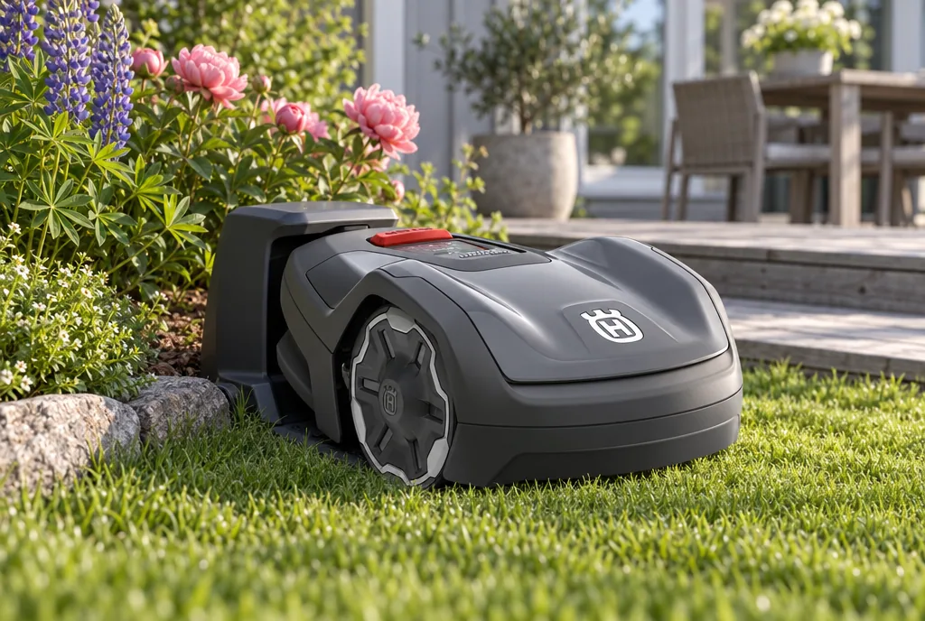 testx.se testar Husqvarna Automower Aspire R4: bästa billiga i vardagsmiljö