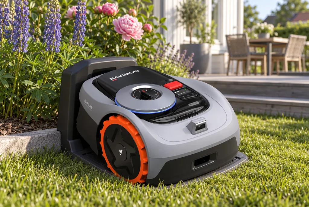 testx.se testar Segway Navimow i105E: robotgräsklippare bäst i test i vardagsmiljö